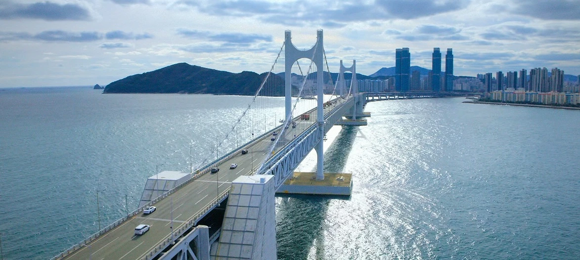 부산광안대교 드라마씬